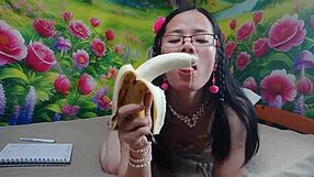 sucking banana video special turn you on