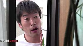 yui sakura gives a wild blowjob then fucks hard