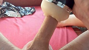Snitschko uses fleshlight for solo play