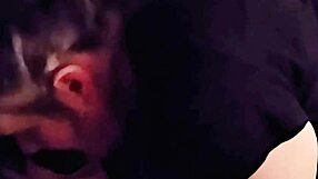 Straight a student gets gumjobs from step mom