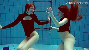 diana and simonna two outstanding teens nude in the pool