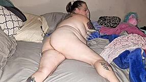Trailer park milf has bathroom fun with drblackjohnsonxxx
