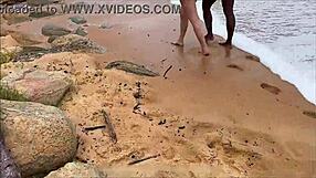 Nudist Beach Couple Fucks Marlon Costa