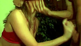 Pro handcuffed amateur gay couple having double penetration and anal